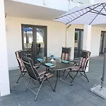 아파트 Haus Windrose Whg 01 Seehase Mit Terrasse Balkon *