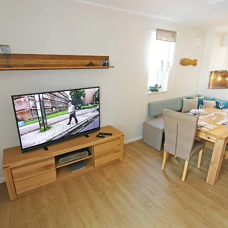 Apartment Haus Windrose Whg 01 Seehase Mit Terrasse Balkon Thiessow
