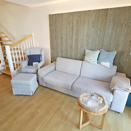 Haus Windrose Whg 01 Seehase Mit Terrasse Balkon * Thiessow
