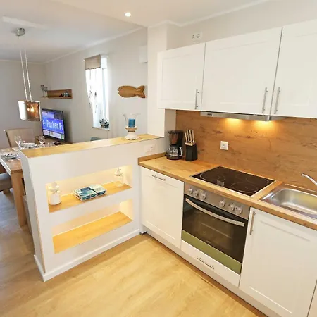 Haus Windrose Whg 01 Seehase Mit Terrasse Balkon *